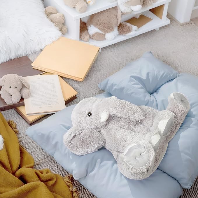 18in Elephant Stuffed Animals,Soft Elephant Plushies Toys Doll Cute Elephant