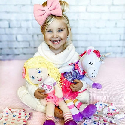 Soft Plush Baby Doll - 18 Inch Rag Dolls for Girls and Boys, Infants & Babies 1 Year