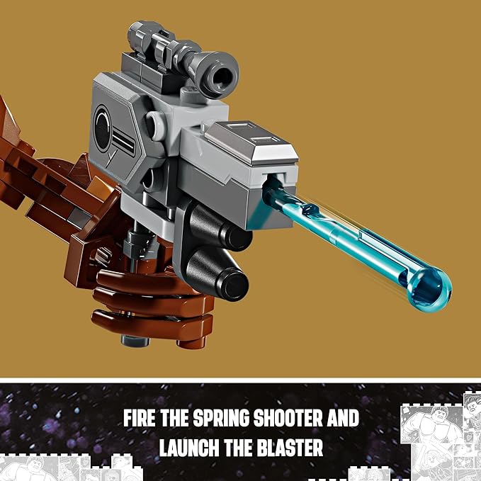 LEGO Marvel Rocket & Baby Groot Minifigure, Guardians of The Galaxy Inspired Marvel Toy for Kids 10 and 76282