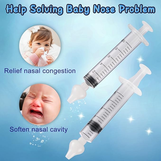 Nasal Syringe for Baby ( Yellow ) - 4PCS