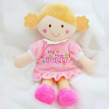 June Garden 12" My First Doll Kaitlyn - Soft Plush Baby Doll