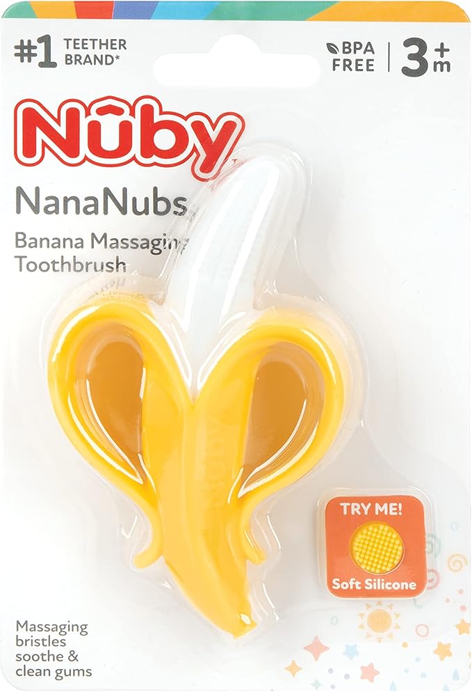 Nuby Nananubs Banana Massaging Teether