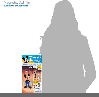 Disney Mickey Mouse and Donald Duck 23-Piece Magnetic Doll Tin 48837 Bendon