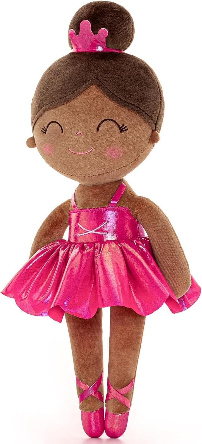 Gloveleya Baby Doll Ballerina Girl Gift Ballerina Plush Soft Doll 13 Inch