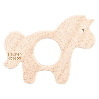 Stephen Joseph Muslin Lovie with Teether, Unicorn