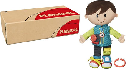 Playskool Dressy Kids Boy Activity Plush Stuffed Doll Toy 2 Years