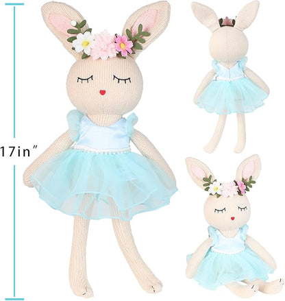 Ballerina Doll Handmade Stuffed Animal Bunny Stuffed Animal Bunny Plush