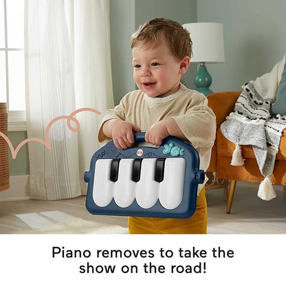 Fisher-Price Baby Playmat Kick & Play Piano Gym with Musical