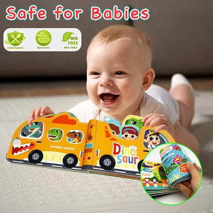 Baby Mask Books 18 Months, Sensory Baby Toys Folding Felt 18 Months