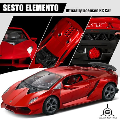 GUOKAI Remote Control Car, 1/24 Scale RC Sport Racing Toy Car