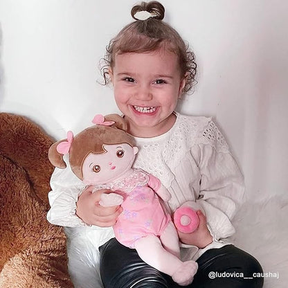 OUOZZZ Soft Baby Doll for Girls - My First Baby 13"