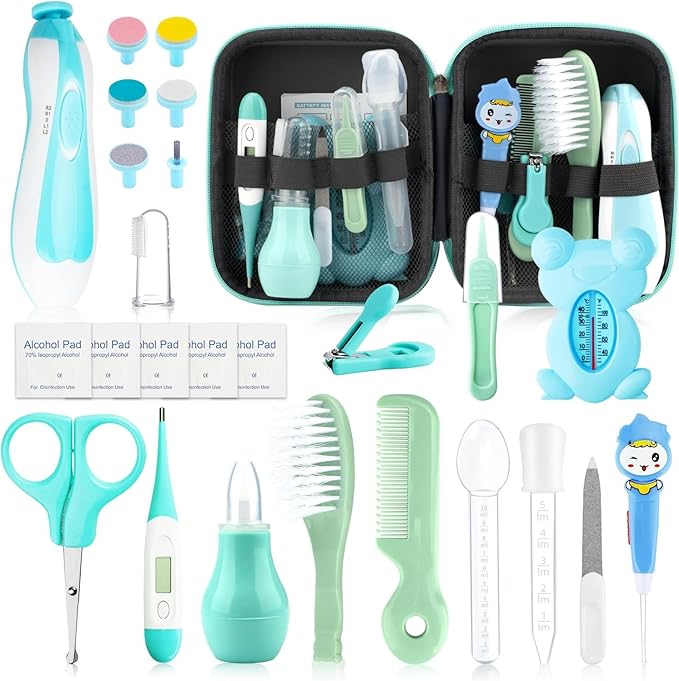 Baby Healthcare and Grooming Kit, 26 in 1 Portable Baby 26 in 1)