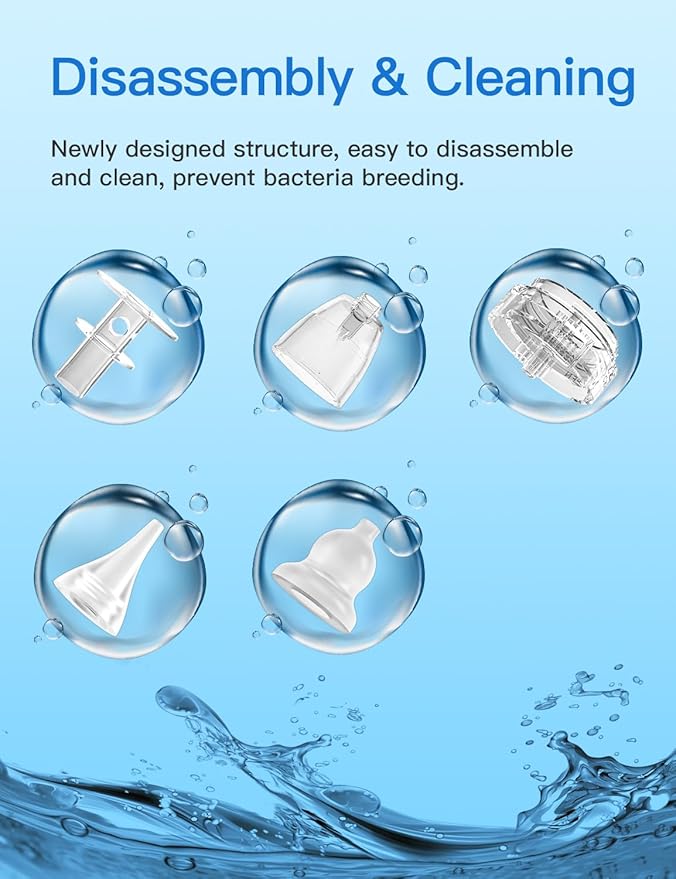 Baby Nasal Aspirator, Electric Nose Sucker with 5 Levels Suction