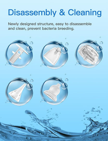 Baby Nasal Aspirator, Electric Nose Sucker with 5 Levels Suction