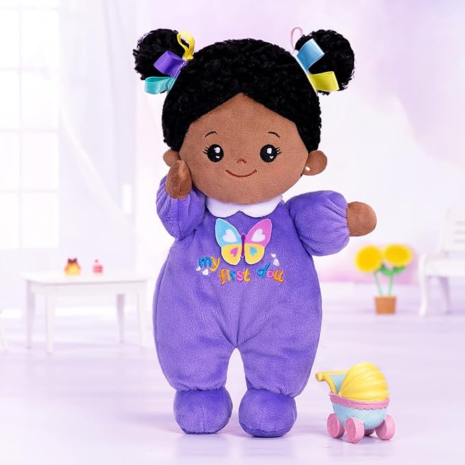 OUOZZZ 10" Soft Baby Doll for Girls - First Baby