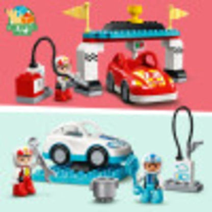 LEGO DUPLO Town Race Cars 10947 Cool Car-Race Building Toy; 2021 (44