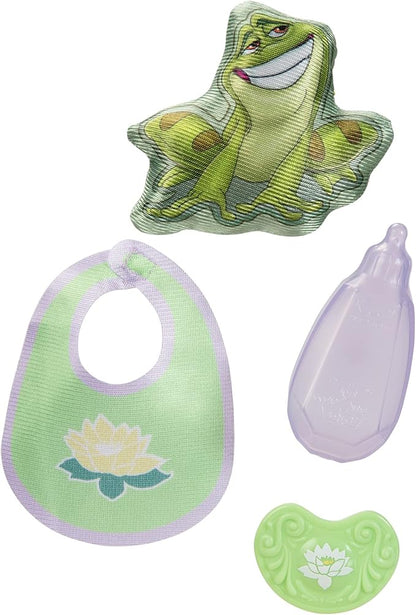 Disney Princess Tiana Baby Doll Deluxe with Tiara, Carrier