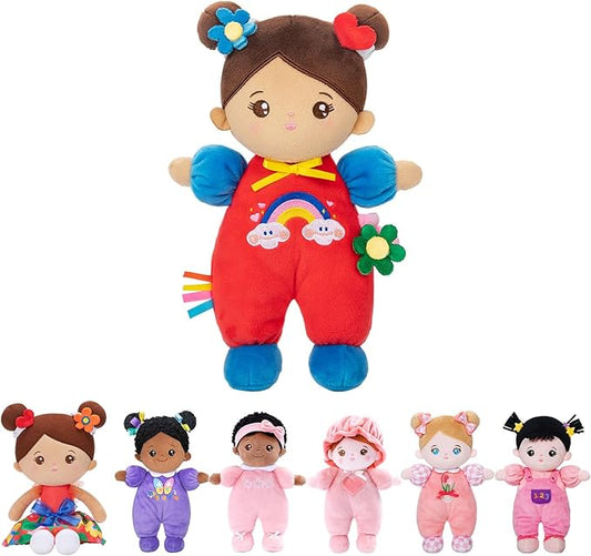 OUOZZZ Soft Baby Doll for Girls - First Hispanic Baby 10"