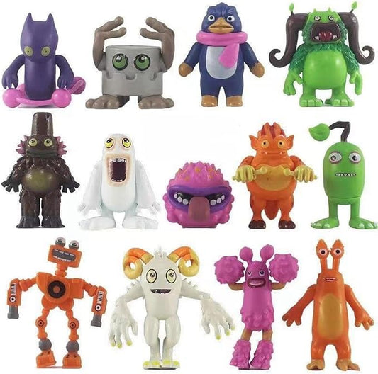 My Singing Monsters Toys, Mini Action Figure Playset 6+Years Old(13pcs)