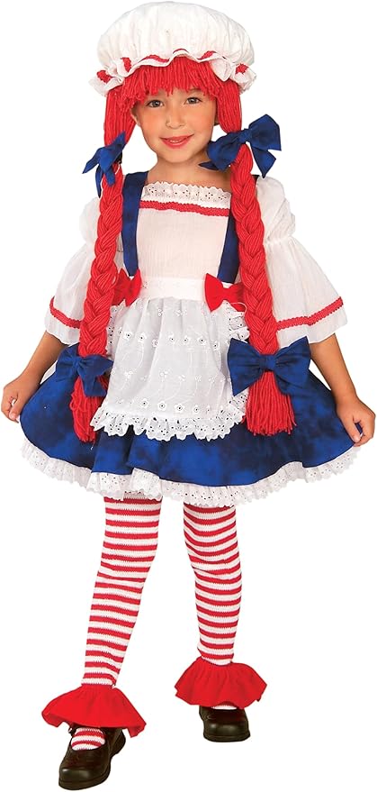 Rubies Child's Rag Doll Costume, Medium for Themed Parties and Halloween