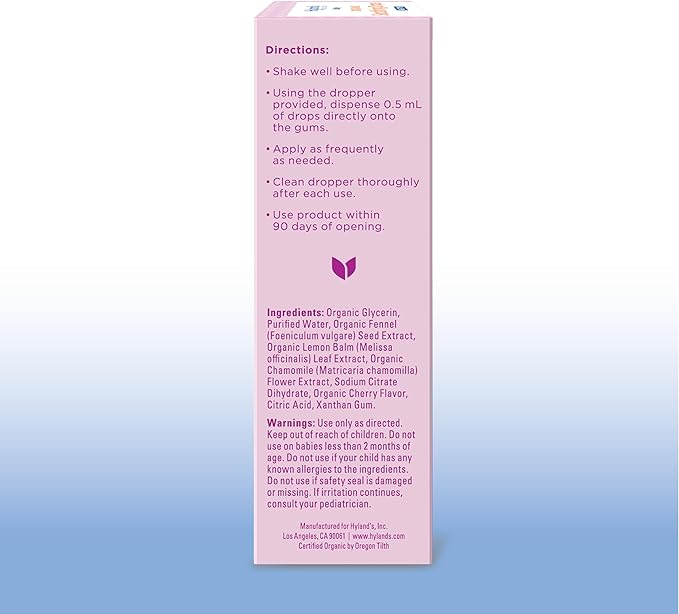 Hyland's Baby - Organic Nighttime Soothing Drops, 1 oz