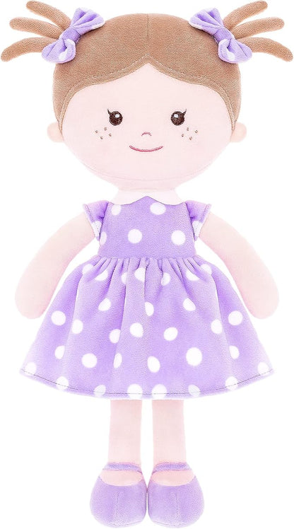 Onetoo Plush Rag Doll First Baby Doll Soft Baby Doll 14"（Milly Series）