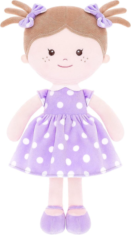 Onetoo Plush Rag Doll First Baby Doll Soft Baby Doll 14"（Milly Series）