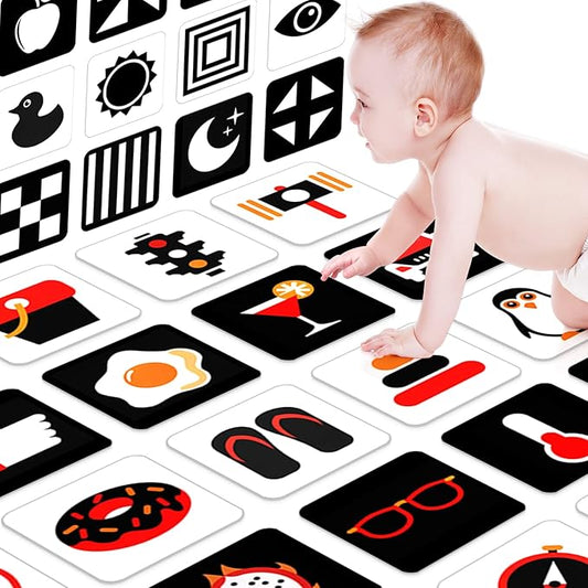 High Contrast Baby Toys for Newborn Baby Toys 0-3 Months 0-6 Months