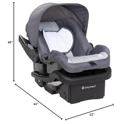 Baby Trend Expedition® Jogger Travel System with EZ-Lift™ Infant Car Seat, Dash Grey