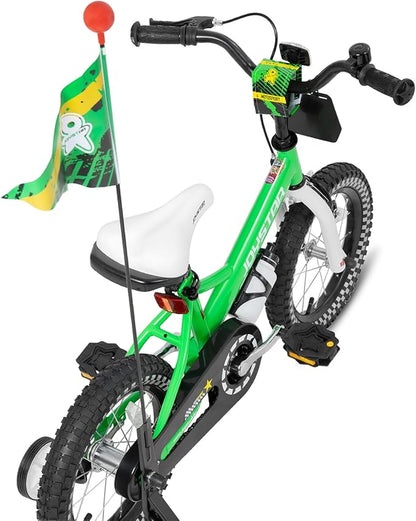 JOYSTAR Little Daisy Kids Bike for Girls Boys Ages 2-7 Years, 12 14 16 Inch Girls Bikes with Doll Bike Seat & Streamers