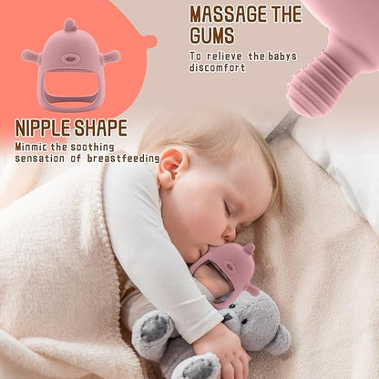 Baby Fruit Feeder Pacifier - 3 Pack | 1 Baby Food Feeder & 1 Baby Teether & 1 Baby Popsicle Molds