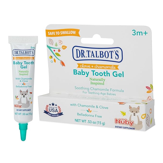 Dr. Talbot's Baby Tooth Gel for Sore Gums, Naturally Inspired .53 Oz,