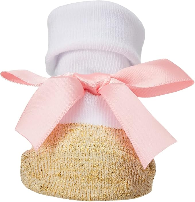 Hudson Baby Girl's Headband and Socks Giftset