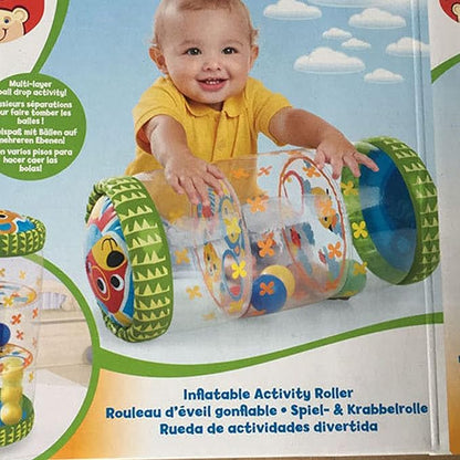 Infant Inflatable Roller PVC Early Development Crawling Toys, with Balls 3 Months 3 Years