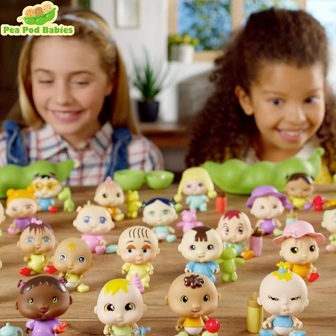 Pea Pod Babies - Collectible Mystery Surprise Toy with Mini Baby, Clothing