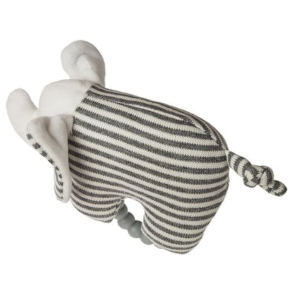 Mary Meyer Soft Baby Rattle with Soothing Teether Ring, 6-Inches
