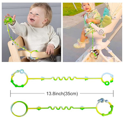 Toy Straps for Baby,RTMOK Silicone Setpacifier Clip