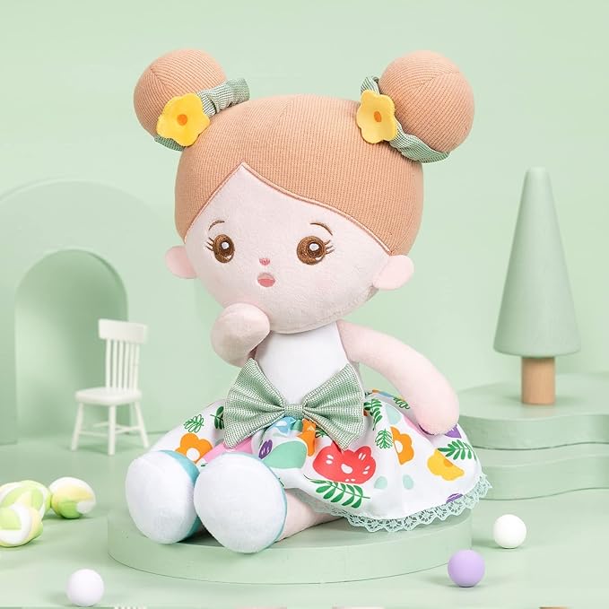 OUOZZZ Soft Baby Doll for Girls - My First Baby 15"