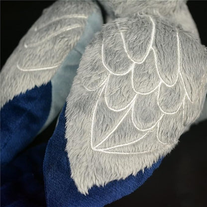 ZHONGXIN MADE Simulation Shoebill Plush Toy Stuffed Animals - Soft Realistic 10” Gray Shoebill Balaeniceps Rex Doll, Cute Toys Real Plushie Toy Home Decoration