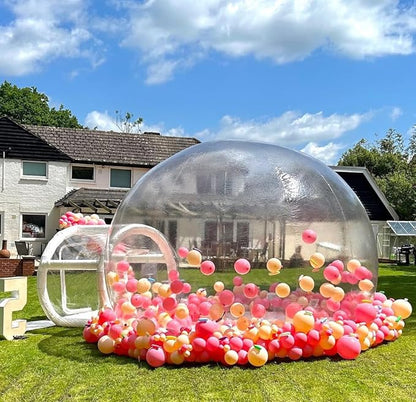 Large Bubble House Inflatable Bubble Tent, 13FT Dia Bubble with Blower & Pump