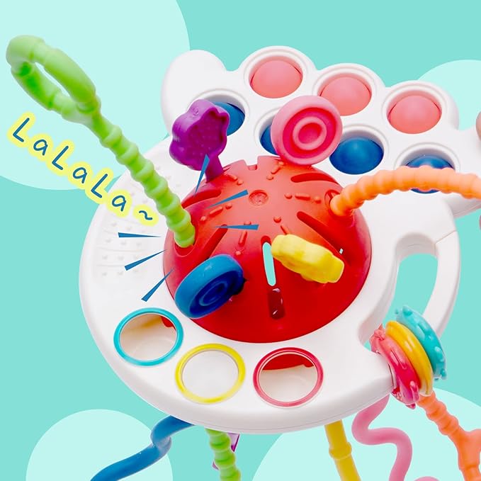 Montessori toys for babies 6-12 months Baby Silicon Sensory Travel 3-6 Months 1 Year