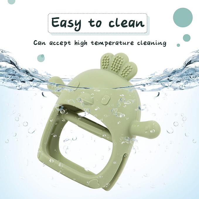 Baby Teethers 3-6 Months, BPA Free Baby Chewing Toys