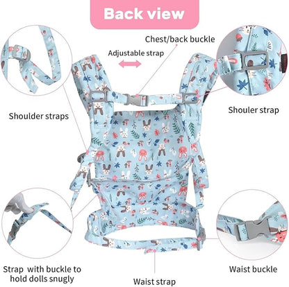 Baby Doll Carrier for Baby Girl Premiums Soft Straps and 18 inch