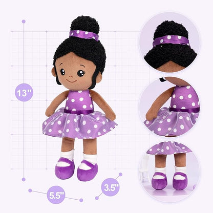 OUOZZZ 13" Soft Baby Doll for Girls - First Baby