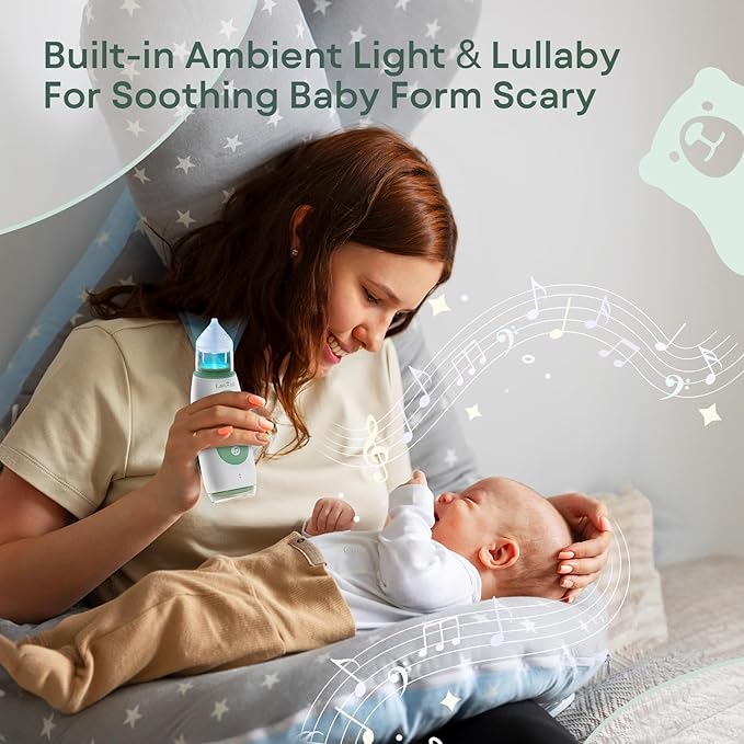 Hospital-Grade Nasal Aspirator for Baby, Automatic Toddler Nose Sucker