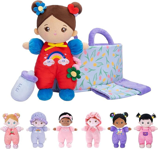 OUOZZZ 10" Soft Baby Doll Gift Set - First Baby