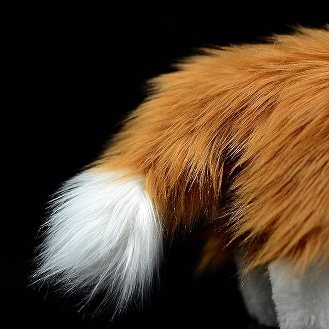 Simulation Collie Sheepdog Doll Collie Stuffed Animals Plush Toy 10" Long……