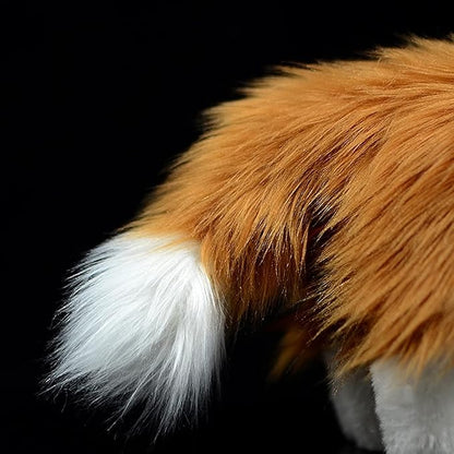 Simulation Collie Sheepdog Doll Collie Stuffed Animals Plush Toy 10" Long……