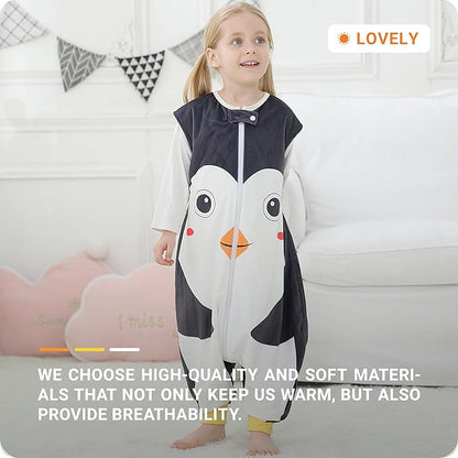 Baby Sleeping Sack Sleeveless, Toddler Sleeping Bag with Legs
