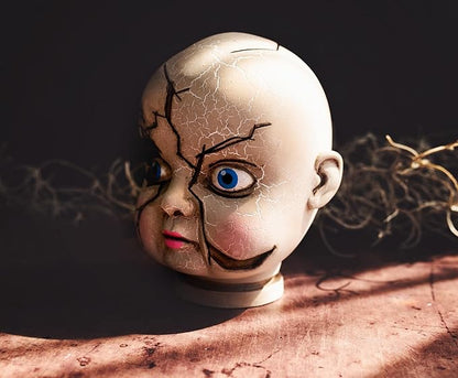 Nerd Block Baby Eat You Alive Broken Doll Head Collectible